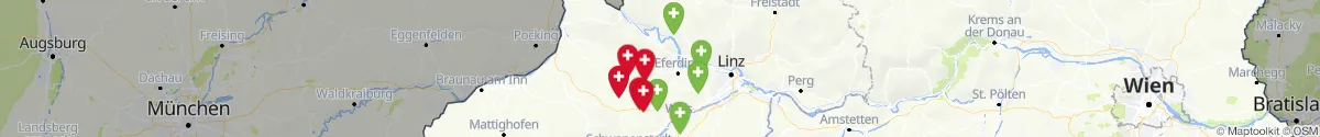 Map view for Pharmacies emergency services nearby Waizenkirchen (Grieskirchen, Oberösterreich)